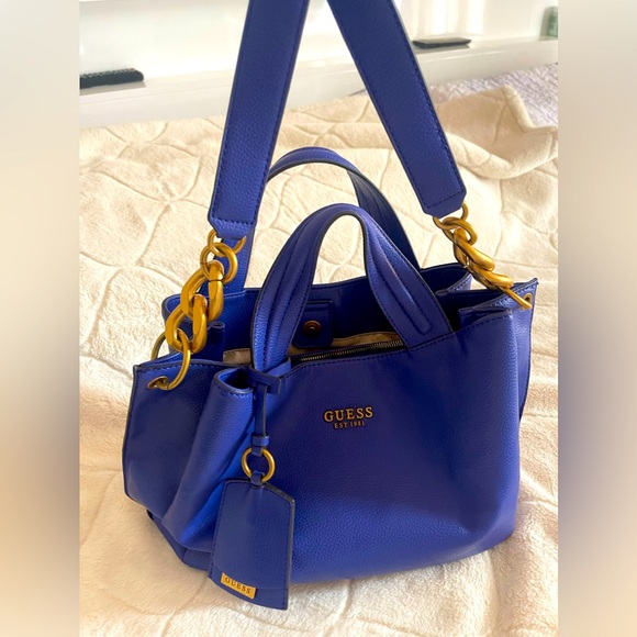 Blue Guess Handbag - Picture 6 of 7